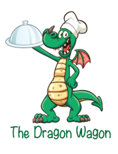 Dragon Wagon Catering at Bikers Campsite, Motorcycle Camping in Wales, UK