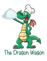 Dragon Wagon Catering at Bikers Campsite, Motorcycle Camping in Wales, UK